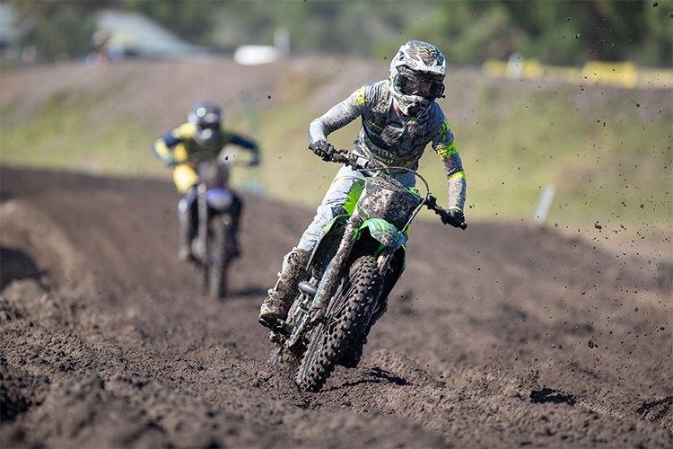 Jai Constantinou #44 (MX2) finding speed ar Rd 1 (Photo Credit: Foremost Media)